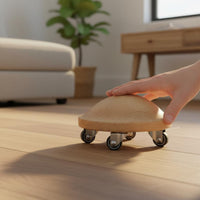 Turtleback Glider Effortless Gliding Spine Stretching Disc Silent Wheels