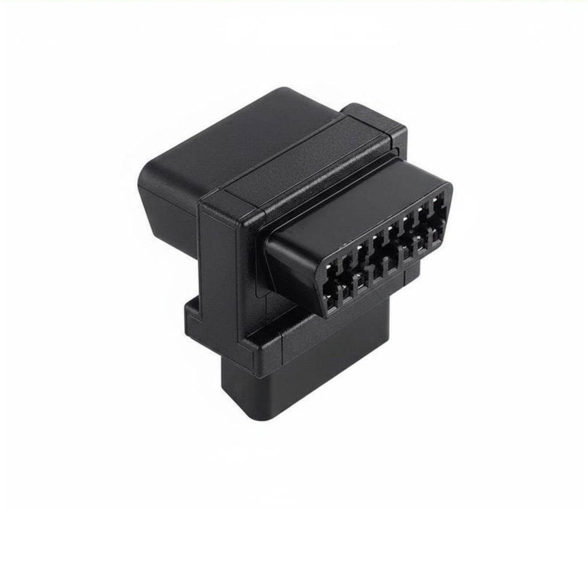 OBD2 Splitter, 1 to 2 Extension wire, 16-Pin OBD2 Y Splitter, Flat Extension Adapter with toggle toggle, Data Port Fast Charging, Compatible with Diagnostic Devices