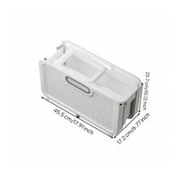 Foldable Mop Pail Separate Washpress Design Cleaning Tool Ribbed