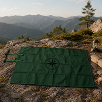 Waterproof Picnic Blanket Portable Foldable Picnic Mat Outdoor Mat with Handle for Families,  , Camping, Beach, Park