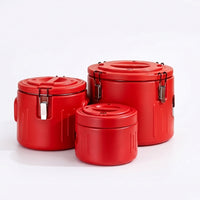 3 Pieces Lidded Carry Container Stainless Steel Lunch Box Portable Silicone Gasket Insulated Lunch Box for Meal Prep