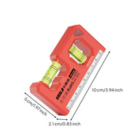 Mini Level High Precision Bubble Level Accurate Reading for Installation