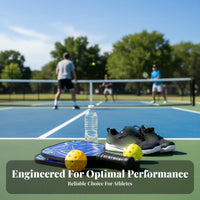 Fiberglass Pickleball Paddle Tournament Grade Pickleball Paddle Set Sports Equipment Shock Absorbent Comfortable Ergonomic Grip
