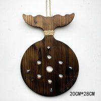 Wooden Wall-Mounted Staghorn Fern Planting Board