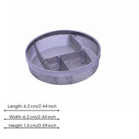 Watch Cleaning Filter Basket Rust Resistant Partitioned Mesh Basket Lightweight
