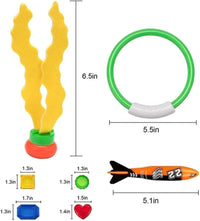 2024 Amazon Diving Toy Set for Swimming Pool Play