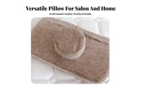 Spa Bed Face Cradle Pillow Ergonomic Support Beauty Bed Headrest Quick Spring-Back Massage Table Face Pillow for Estheticians, Physical Center