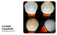 Glare-Reducing Lamp Cover Eye Protection Lamp Shade Light Softener Reusable Lighting Accessory for Bedside
