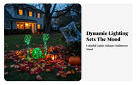 Lighted Skeleton Hand Stake Spooky Atmosphere LED Skeleton Arm Yard Light