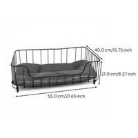 Washable dog cooling bed