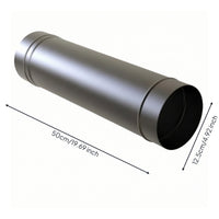 Chimney Flue tube Metal Fireplace Flue tube Straight for Installers, Homeowners