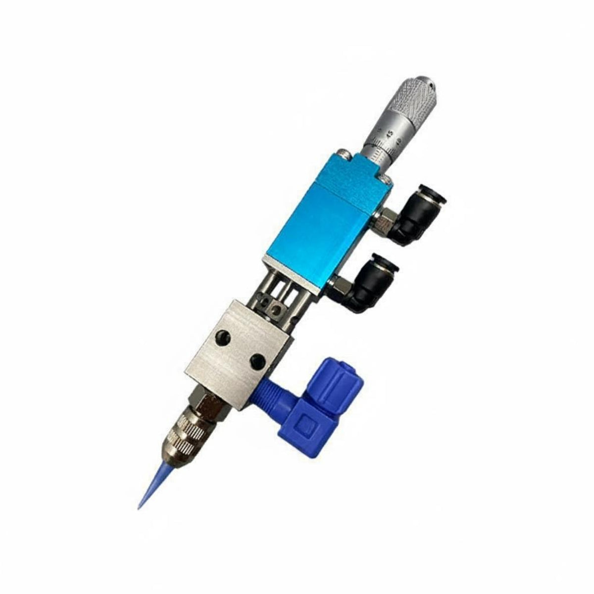 Thimble Dispensing Valve with Adjustment Knob Fine-Tuning Glue Dispenser Valve Metal for Workshops