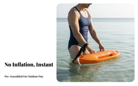 High Buoyancy Outdoor Water Swim Buoy Streamlined Design Rescue Can Wear-Resistant for Beginners, Lifeguards, Beach, Pool