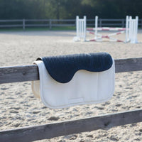 Silicone Saddle Pad Ventilated Equestrian Gear Long-Lasting for Riders