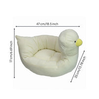 Duck Cat Nest Duck Pet Bed Thickened Soft Pet Bed for Indoor
