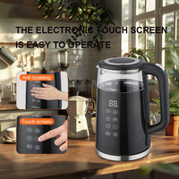 Smart Electric Kettle 1.7L Touch Screen 220V