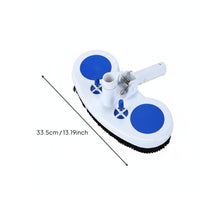 Oval Vacuum Head Easy to Clean Pool Vacuum Head with Bristles Heavy Duty