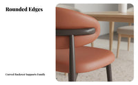 Yspine Chair Nordic Design Dining Room Seat Italian Aesthetic Easy Assembly for Homeowners, Adults, Hotel, Home Office