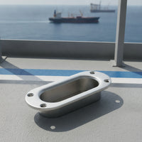 Marine Fairlead Polished Deck Fairlead Smooth for Boats, Decks, Sailors