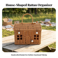Decorative Lidded Basket