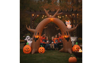 Outdoor Inflatable Spooky Tree Arch Giant Yard Decoration Lighted Decorations Eye-Catching for Pathway