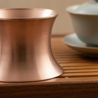 Copper Tea Accessory Polished Surface Display Ornament Vintage Look