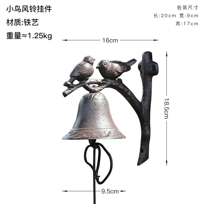 Couple Birds Bell