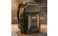 Tool Backpack Padded Straps Molded Base Tool Backpack Wear-Resistant