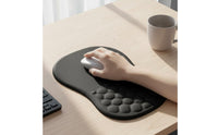 Massage Wrist Cushion Pressure Relief Ergonomic Wrist Rest Breathable Textile for Gaming Enthusiasts