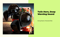Waterproof car horn