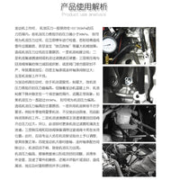 多功能汽车机油压力表发动机机油压力检测表液压油压力检修仪工具