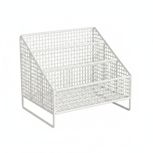 Kitchen Seasoning Holder Easy to Clean Seasoning Rack Metal Basket for Pantry