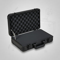 Aluminum Briefcase Reliable Locking Locking Hard Case Lockable Hard Shell Storage Case for Technicians, Professionals, Travel, Job Site