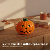 Halloween Pumpkin Tin Box