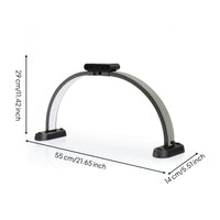 Foldable Crescent Lamp LED Crescent Light Curved Manicure Table Light Dimmable for Beauticians