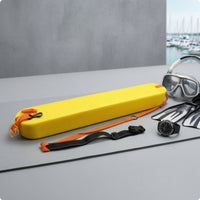 High Buoyancy Rescue Buoy with Strap Adjustable Swimming Buoy with Buckle Streamlined Safety Flotation Device Essential for Swimmers