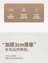 户外六角自动充气垫防潮地垫便携加厚帐篷垫子午休床野营露营睡垫