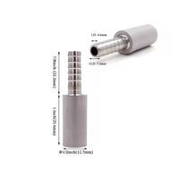Food Grade Beer Carbonation Stone Fine Bubbles Wort Oxygenation Stone for Homebrewers, Aquarium