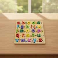 Wooden Puzzle Board Cognitive Educational Puzzle Matching Board Learning Toy Movable for Preschoolers, Classroom