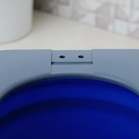 Portable Commode Lid Easy to Clean Pail Toilet Seat Sturdy for Travel, Elderly