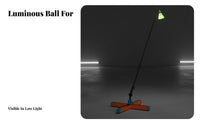 Solo Badminton Practice Aid Luminous Badminton Return Practice Aid Training Aid Easy Installation Sports Equipment Adjustable
