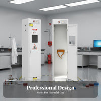 Fire-Resistant-Resistant Gas Cylinder Cabinet Automatic Alarm System Gas Cylinder Cabinet Fire Resistant for Researchers, Professionals, Factories