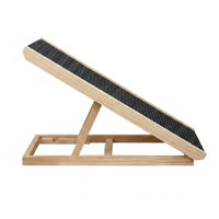 Pet Ramp with Anti-Slip Surface Portable Adjustable Dog Ramp Compact for Dogs
