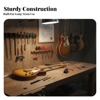 6 Pieces Fretboard Protection Guitar Fret Dressing Tool Kit Professional Results Fret Polishing and Leveling Kit Long-Lasting Construction