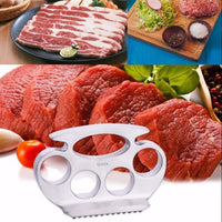 新款铝合金手持敲肉锤碎肉一体式肉锤多功能便携式厨房用具松肉器