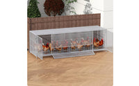 Mesh Chicken Cage Feeding Door Chicken Cage Two Doors
