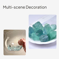 Natural Fluorite Crystal Stones for Decor and Landscaping