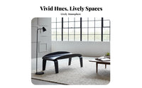 rustic design Settee Retro Design 2-Seater Bench with Arms Sturdy Metal Frame Comfortable paddinging for two people, Adults, Bar