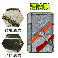 批发耐磨尼龙清洁刷 高效清洁打草头园林工具配件 割草机清洁刷