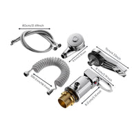 Adjustable salon shampoo faucet